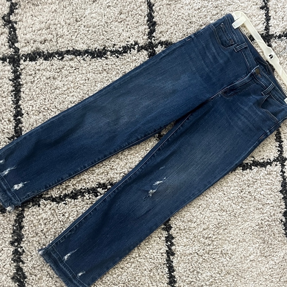 J Brand Ruby High Rise Crop 28